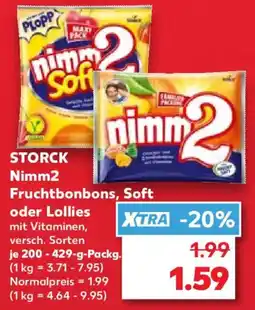 Kaufland STORCK Nimm2 Fruchtbonbons, Soft oder Lollies Angebot