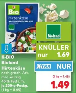 Kaufland K-BIO Bioland Hirtenkäse Angebot
