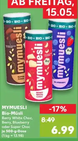 Kaufland MYMUESLI Bio-Müsli Angebot