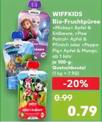 Kaufland WIFFKIDS Bio-Fruchtpüree Angebot