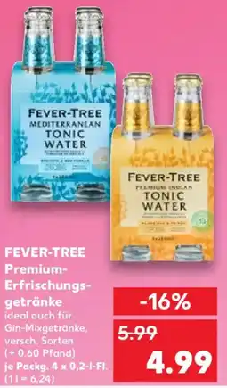 Kaufland FEVER-TREE Premium Erfrischungsgetränke Angebot