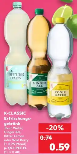 Kaufland K-CLASSIC Erfrischungsgetränk Angebot
