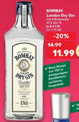 Kaufland Bombay london dry gin Angebot
