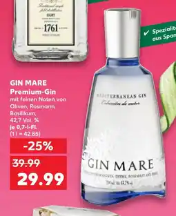 Kaufland Gin mare premium-gin Angebot