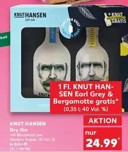 Kaufland Knut hansen dry gin Angebot