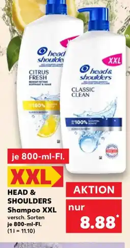 Kaufland HEAD & SHOULDERS Shampoo XXL Angebot