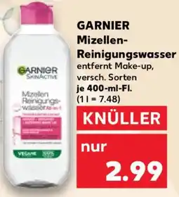Kaufland GARNIER Mizellen Reinigungswasser Angebot