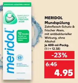 Kaufland MERIDOL Mundspülung Angebot