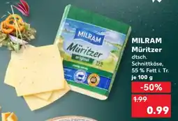 Kaufland MILRAM Müritzer Angebot