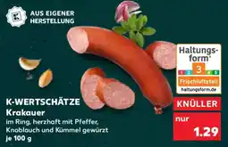 Kaufland K-WERTSCHÄTZE Krakauer Angebot