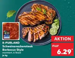 Kaufland K-PURLAND Schweinenackensteak Barbecue Style Angebot
