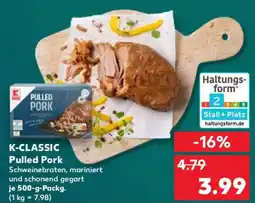 Kaufland K-CLASSIC Pulled Pork Angebot