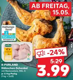 Kaufland K-PURLAND Hähnchen-Schenkel Angebot