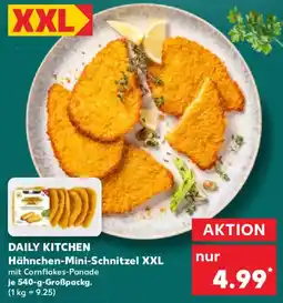 Kaufland DAILY KITCHEN Hähnchen-Mini-Schnitzel XXL Angebot