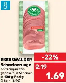 Kaufland EBERSWALDER Schweinezunge Angebot