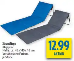 diska Strandliege Angebot