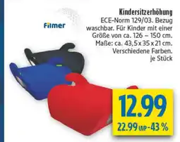 diska Filmer Kindersitzerhöhung Angebot