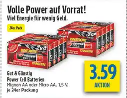 diska Gut & Günstig Power Cell Batterien Angebot