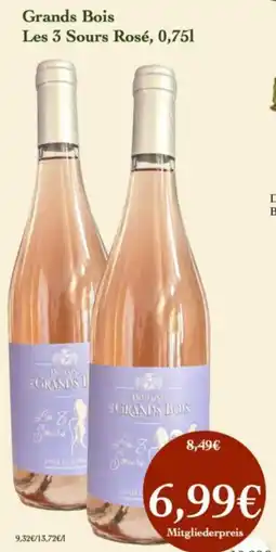 LPG Biomarkt Grands Bois Les 3 Sours Rosé Angebot