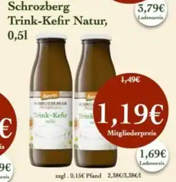 LPG Biomarkt Schrozberg Trink-Kefir Natur Angebot