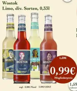 LPG Biomarkt Wostok Limo Angebot