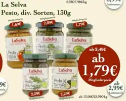 LPG Biomarkt La Selva Pesto Angebot