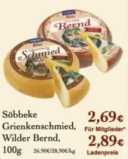 LPG Biomarkt Söbbeke Grienkenschmied, Wilder Bernd Angebot