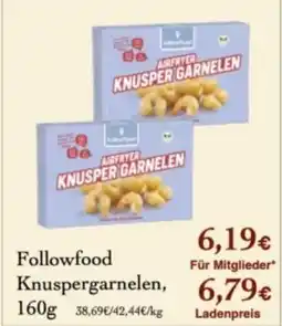 LPG Biomarkt Followfood Knuspergarnelen, Angebot