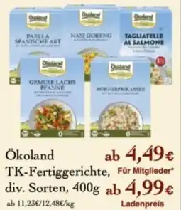 LPG Biomarkt Ökoland TK-Fertiggerichte Angebot