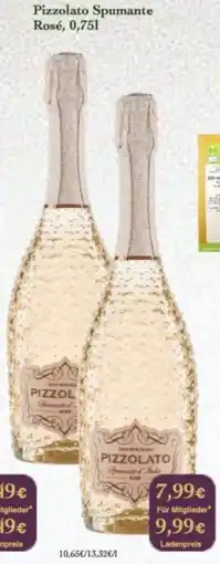 LPG Biomarkt Pizzolato Spumante Rosé Angebot