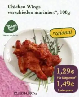 LPG Biomarkt Chicken Wings Angebot
