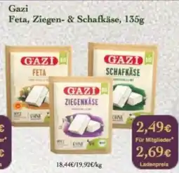 LPG Biomarkt Gazi Feta, Ziegen- & Schafkäse Angebot