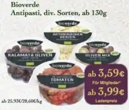 LPG Biomarkt Bioverde Antipasti Angebot