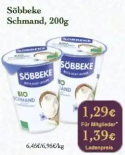 LPG Biomarkt Söbbeke Schmand Angebot