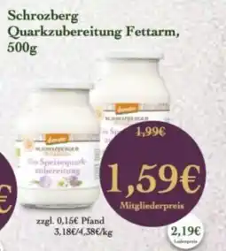 LPG Biomarkt Schrozberg Quarkzubereitung Fettarm Angebot