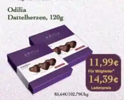 LPG Biomarkt Odilia Dattelherzen Angebot