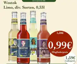 LPG Biomarkt Wostok Limo Angebot