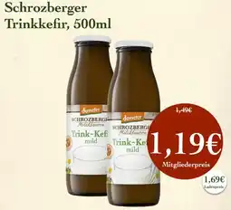 LPG Biomarkt Schrozberger Trinkkefir Angebot
