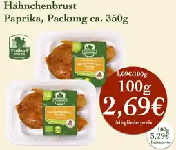 LPG Biomarkt Hähnchenbrust Paprika Angebot