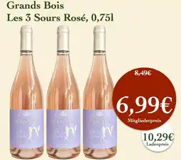 LPG Biomarkt Grands Bois Les 3 Sours Rosé Angebot