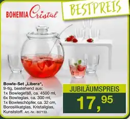 Möbel Inhofer BOHEMIA Cristal Bowle-Set ,,Libera" Angebot