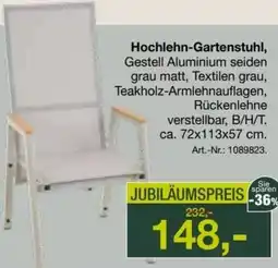 Möbel Inhofer Hochlehn-Gartenstuhl Angebot