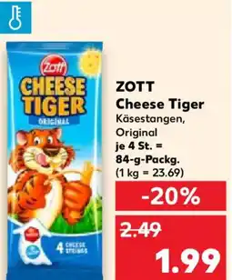 Kaufland ZOTT Cheese Tiger Angebot