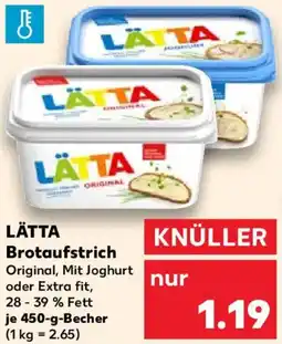 Kaufland LÄTTA Brotaufstrich Angebot