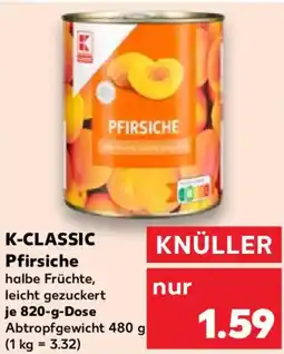 Kaufland K-CLASSIC Pfirsiche Angebot