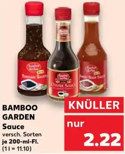 Kaufland BAMBOO GARDEN Sauce Angebot