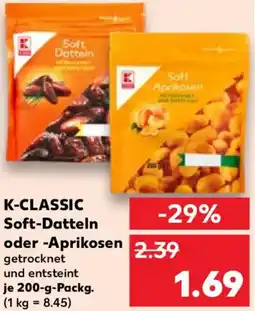 Kaufland K-CLASSIC Soft-Datteln oder Aprikosen Angebot