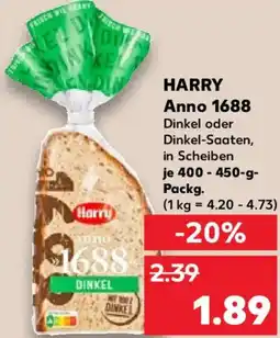 Kaufland HARRY Anno 1688 Angebot