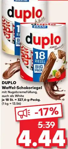 Kaufland DUPLO Waffel-Schokoriegel Angebot
