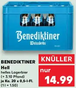 Kaufland BENEDIKTINER Hell Angebot